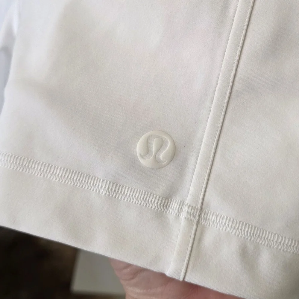 NWT Lululemon athletica White High-Rise Athletic Shorts